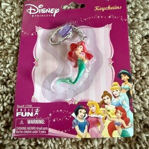 Vintage 2006 Disney Princess Ariel Keychain